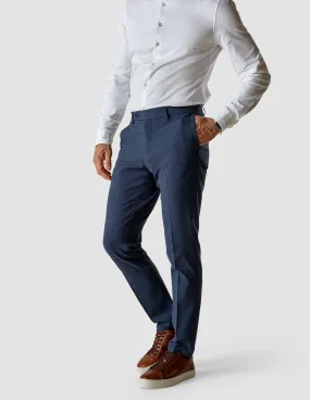 Essential Suit Pants Slim Royal Blue Check