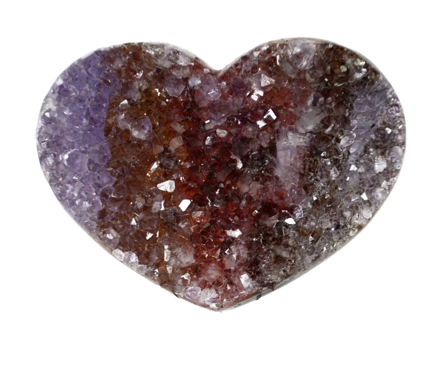 Flowing Heart amethyst