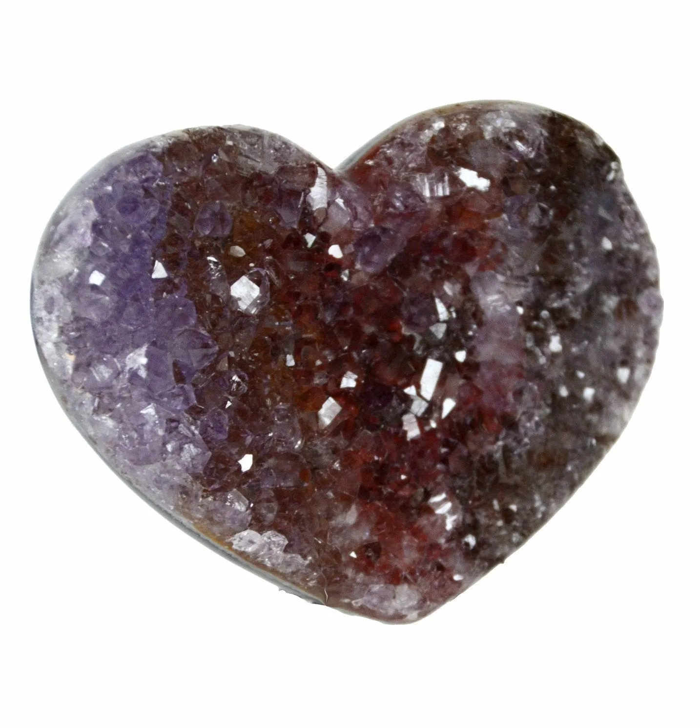 Flowing Heart amethyst