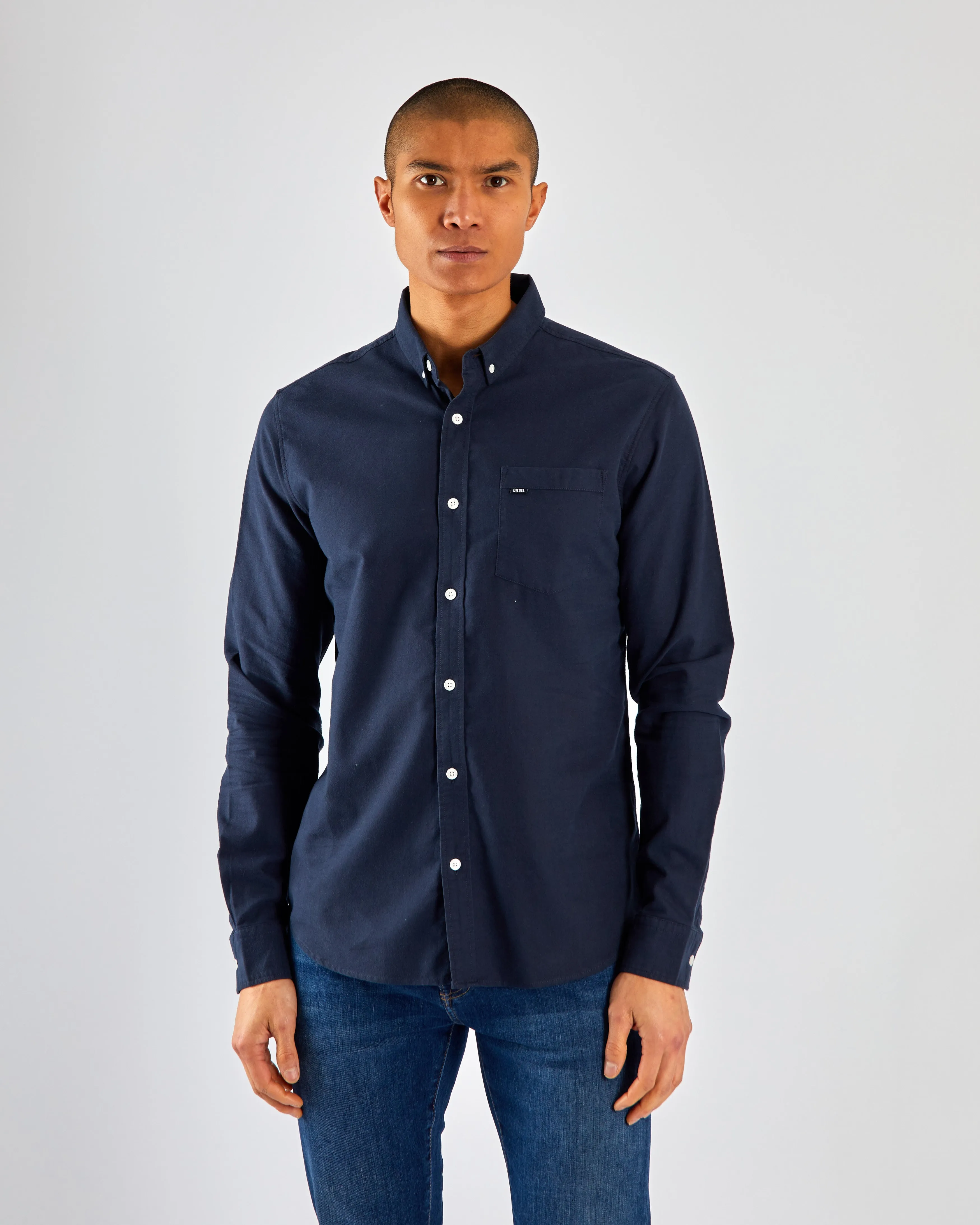 Garvan LS Shirt Vintage Navy