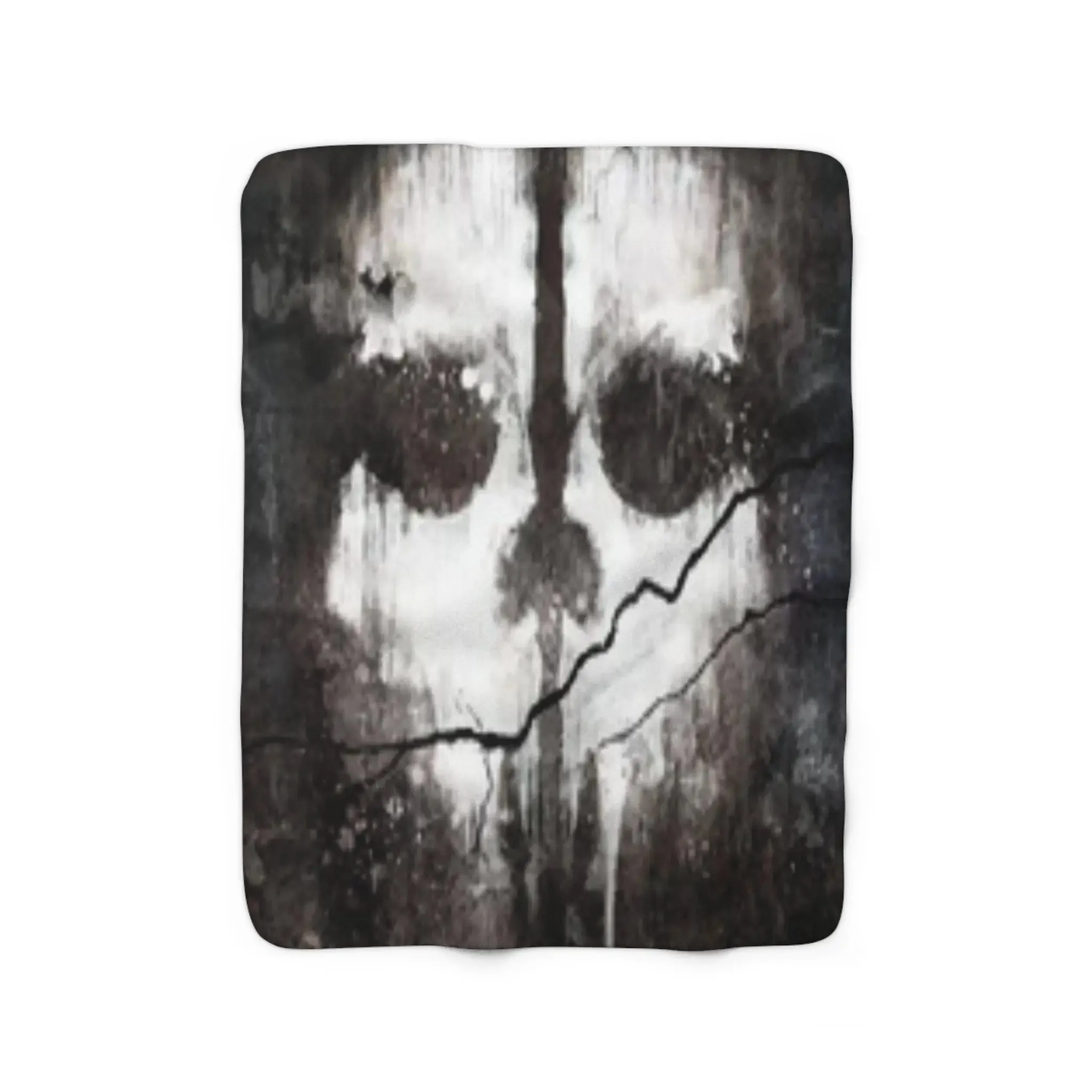 Ghost Sherpa Fleece Blanket