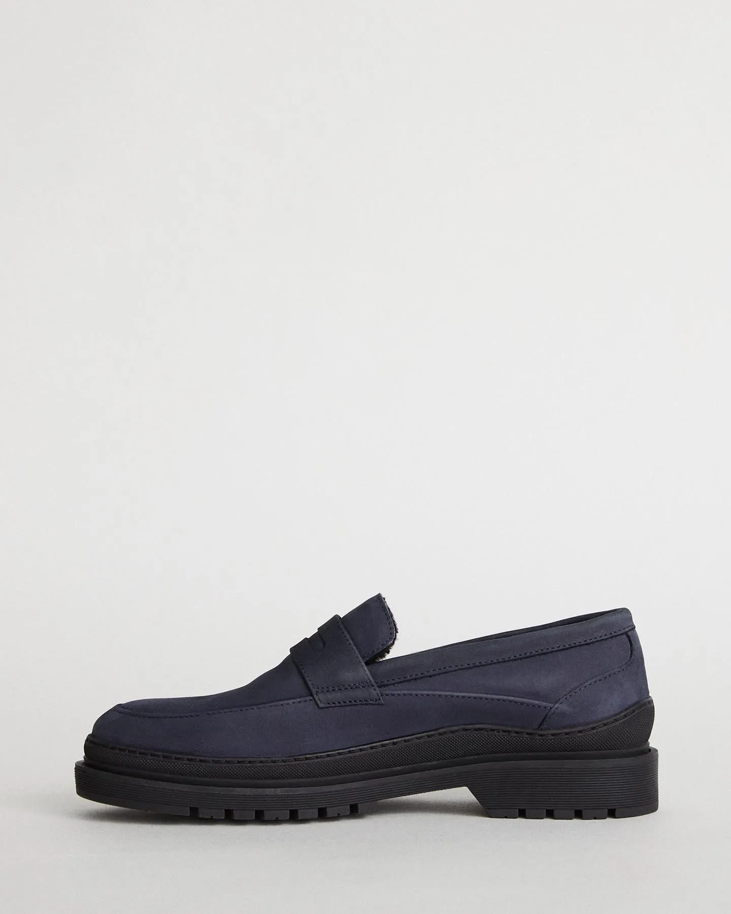 Graves Shearling Lugged Loafer