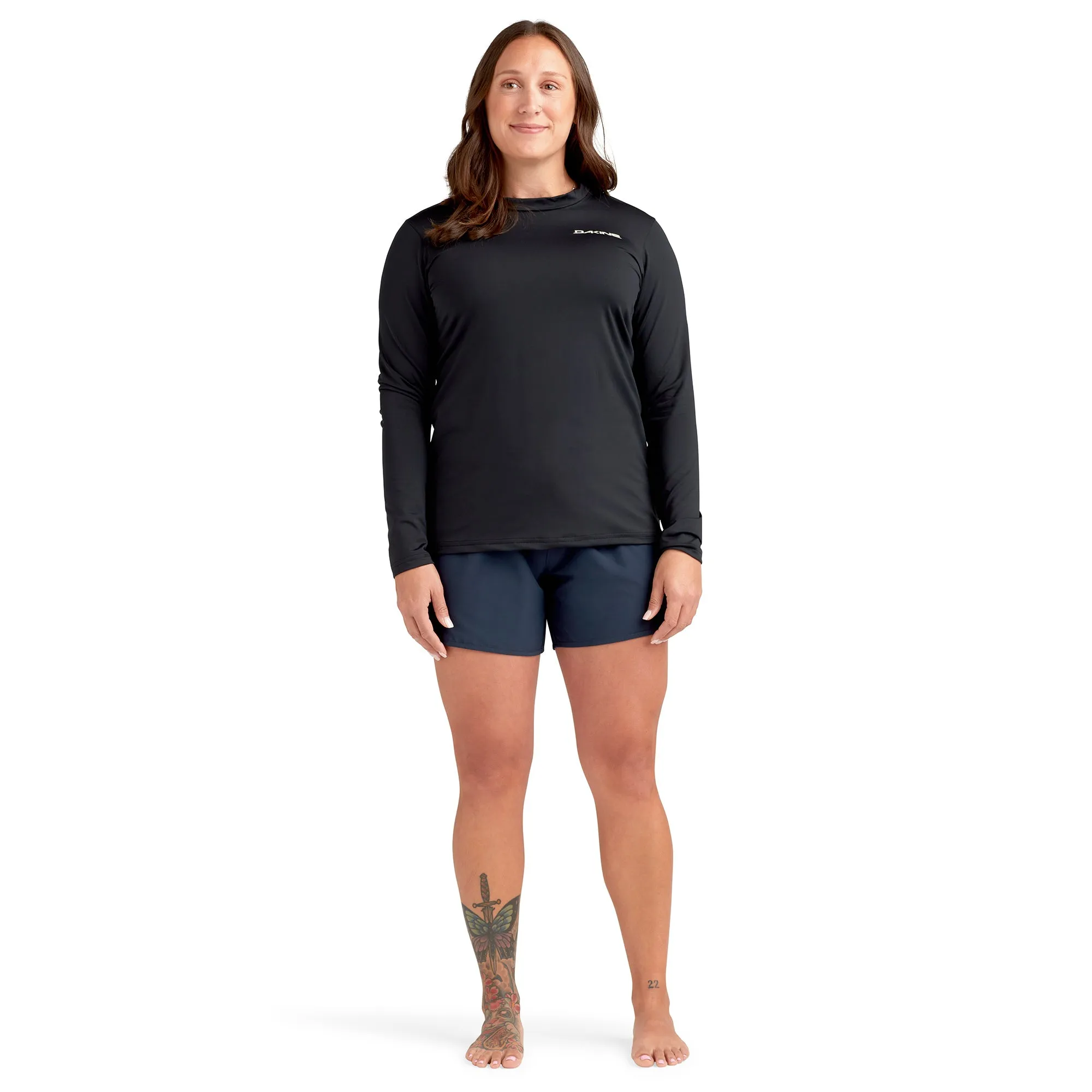 HD Loose Fit Long Sleeve Rashguard Crew - Women's