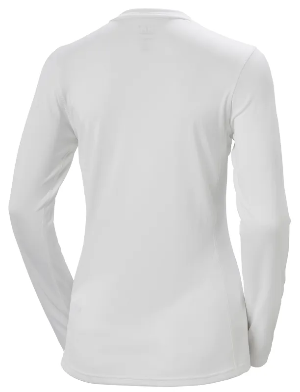 Helly Hansen Women's Lifa Active Solen Long Sleeve Technical Tee (White)