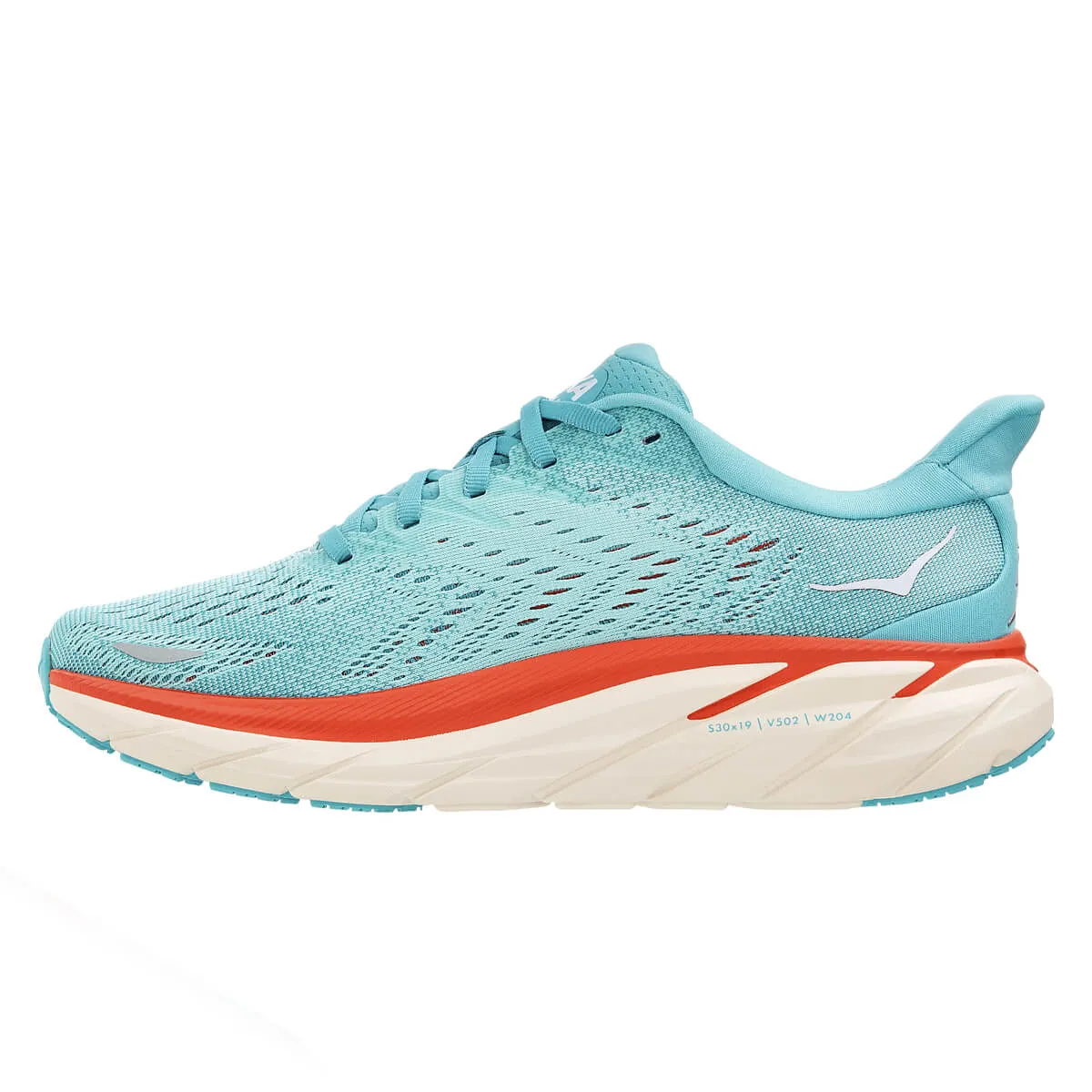 Hoka Clifton 8 Wide Womens | Blue Fog / Plein Air