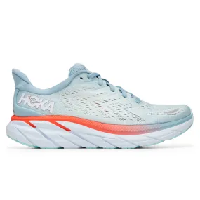 Hoka Clifton 8 Wide Womens | Blue Fog / Plein Air