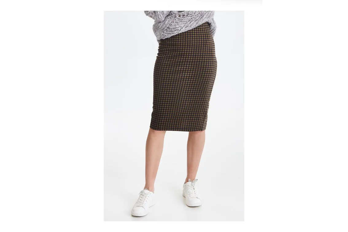 Ichi - Ihkate Khaki Skirt