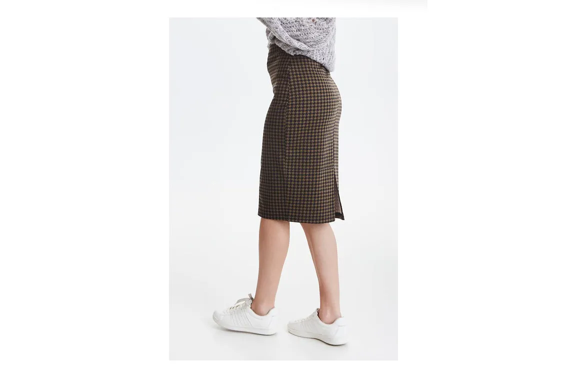 Ichi - Ihkate Khaki Skirt