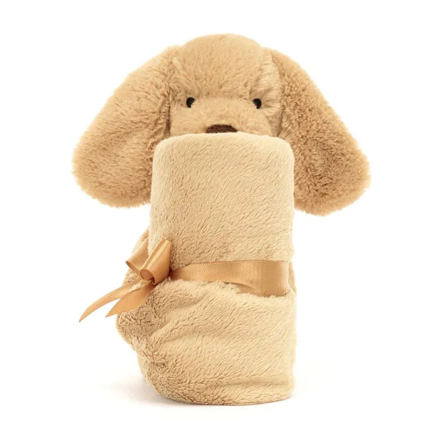 Jellycat Bashful Toffee Puppy Comforter