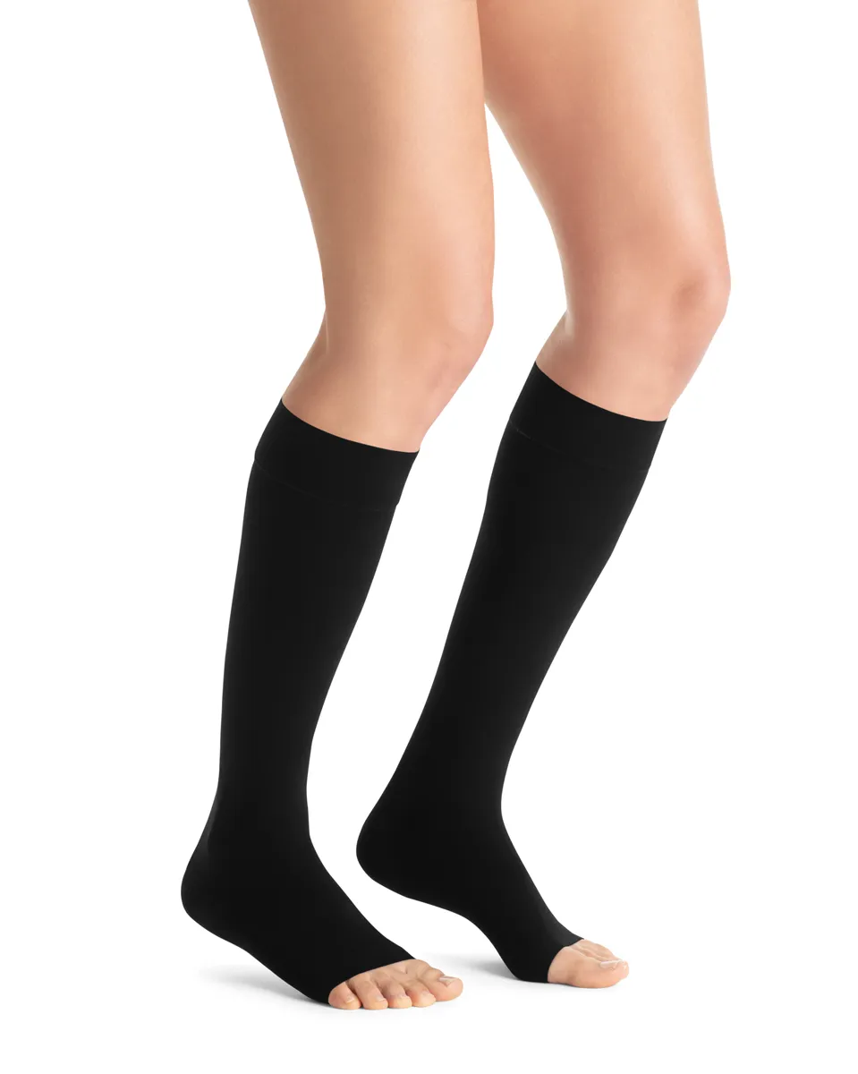 Jobst Opaque OPEN TOE 15-20 mmHg Knee Highs