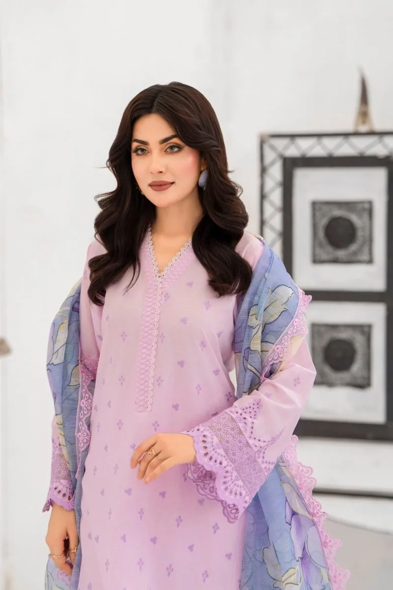 Karma Embroidered Chikankari Cotton Lawn Suit KAR122