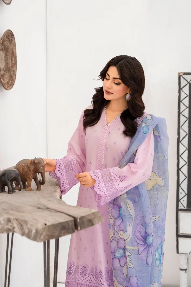 Karma Embroidered Chikankari Cotton Lawn Suit KAR122