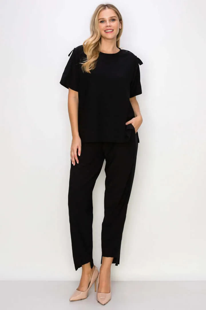 Katie Knit Crepe Pant