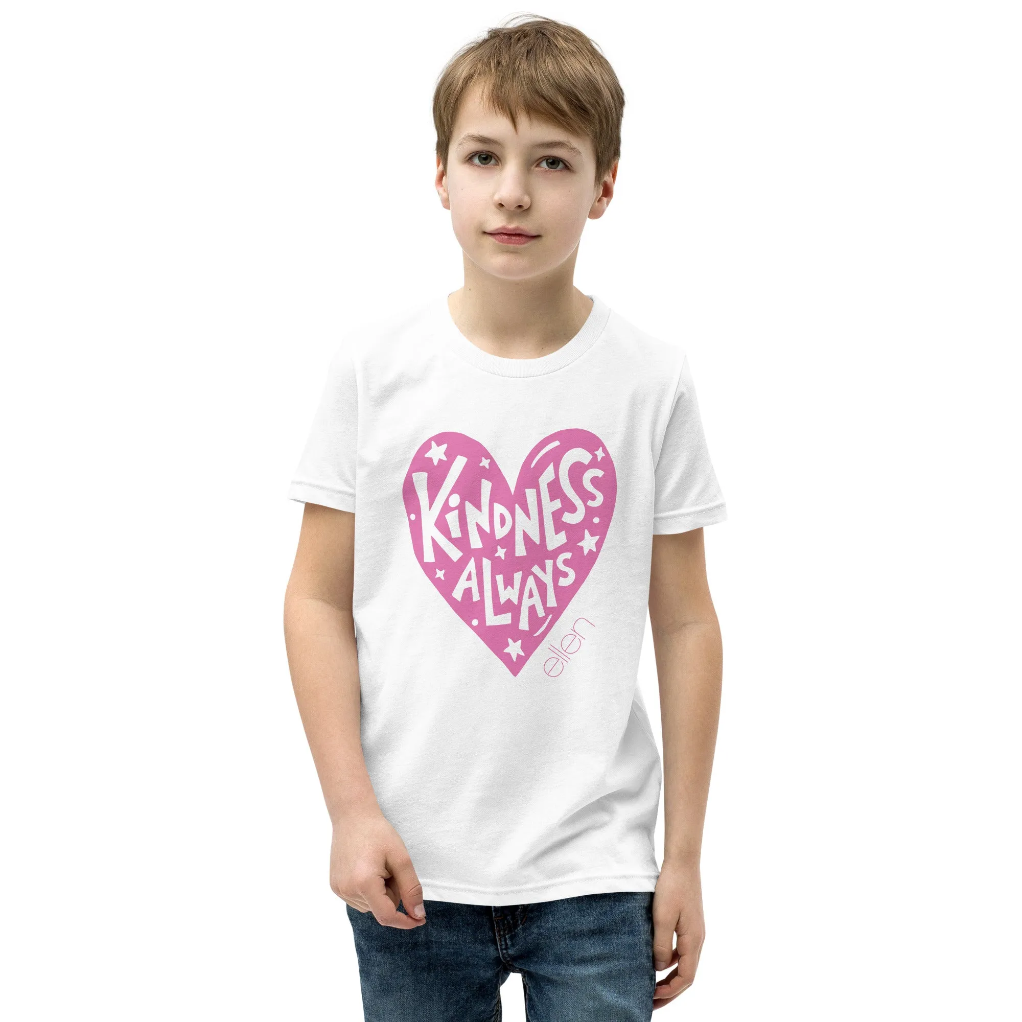 Kindness Always Pink Kids Tee