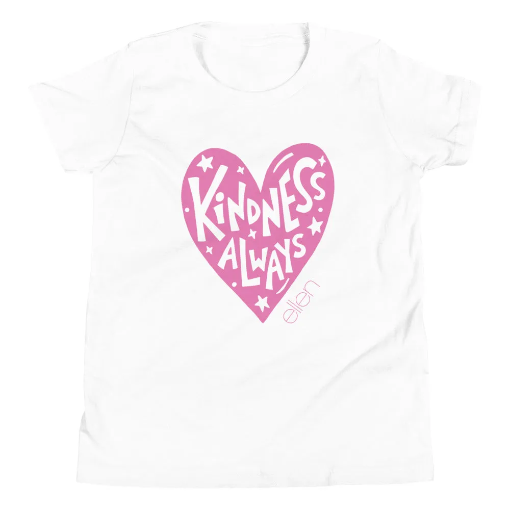 Kindness Always Pink Kids Tee