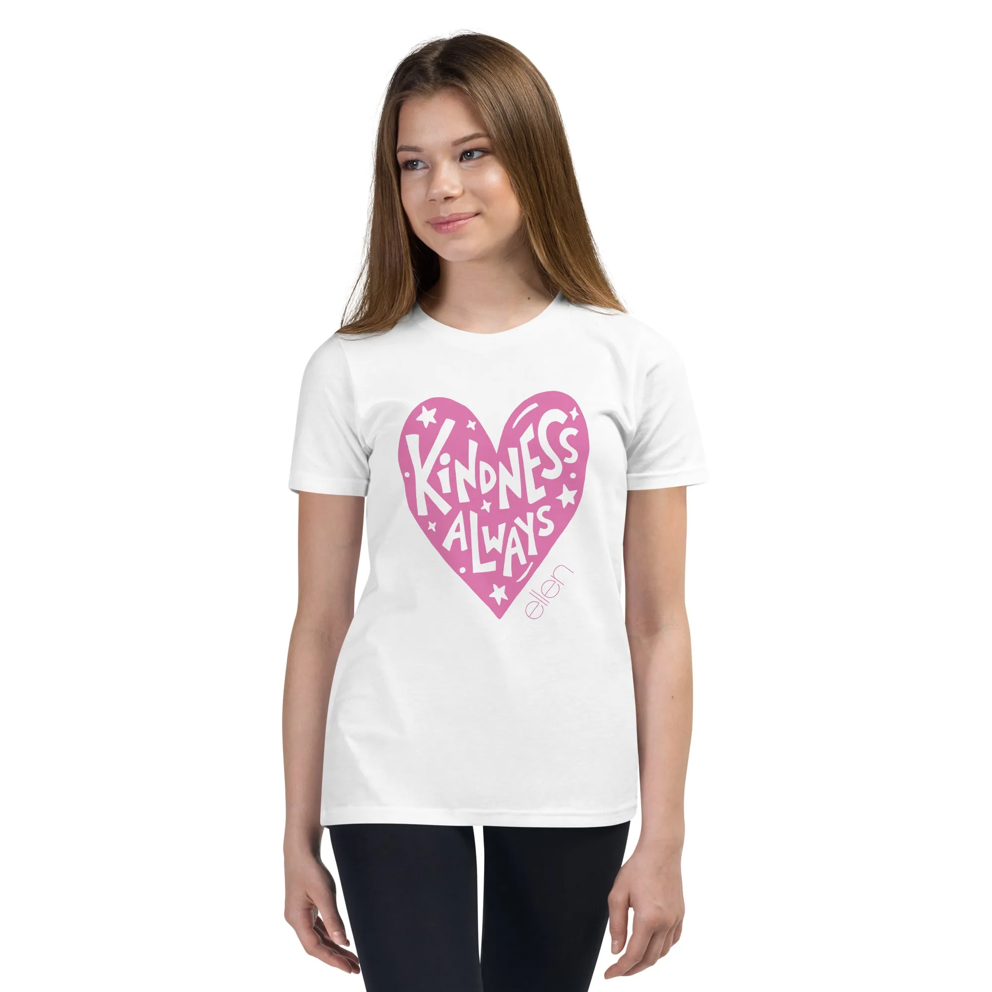 Kindness Always Pink Kids Tee