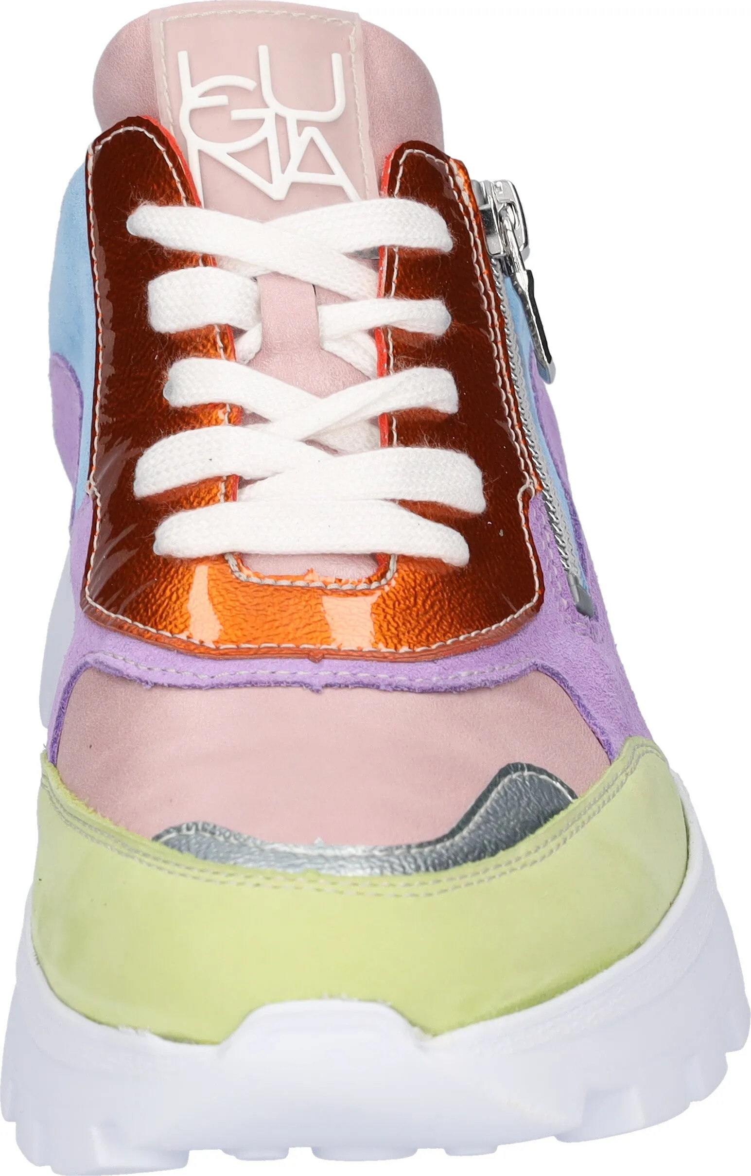 Ladies Waldlaufer Trainers Pink Multi H Fit Ajala 993004 901 252