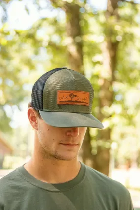 Landscape Leather Patch - Trucker Hat