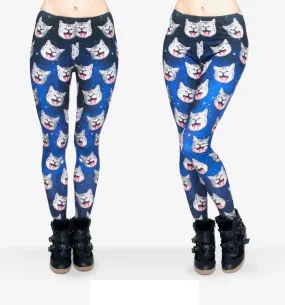 LAUGHING CATS LEGGINGS