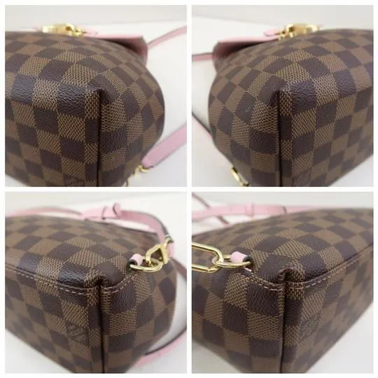 Louis Vuitton Clapton Mini Brown Damier Ebene Canvas Backpack