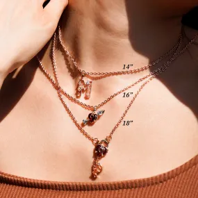 Love Harbour Necklace [Pink gold]