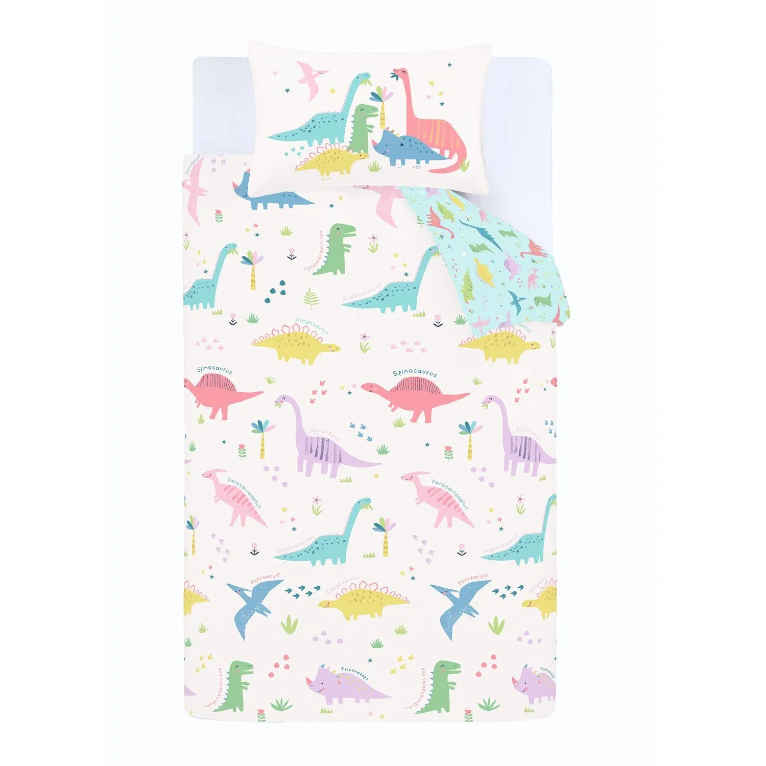 Loveable Dinosaur Duvet Cover