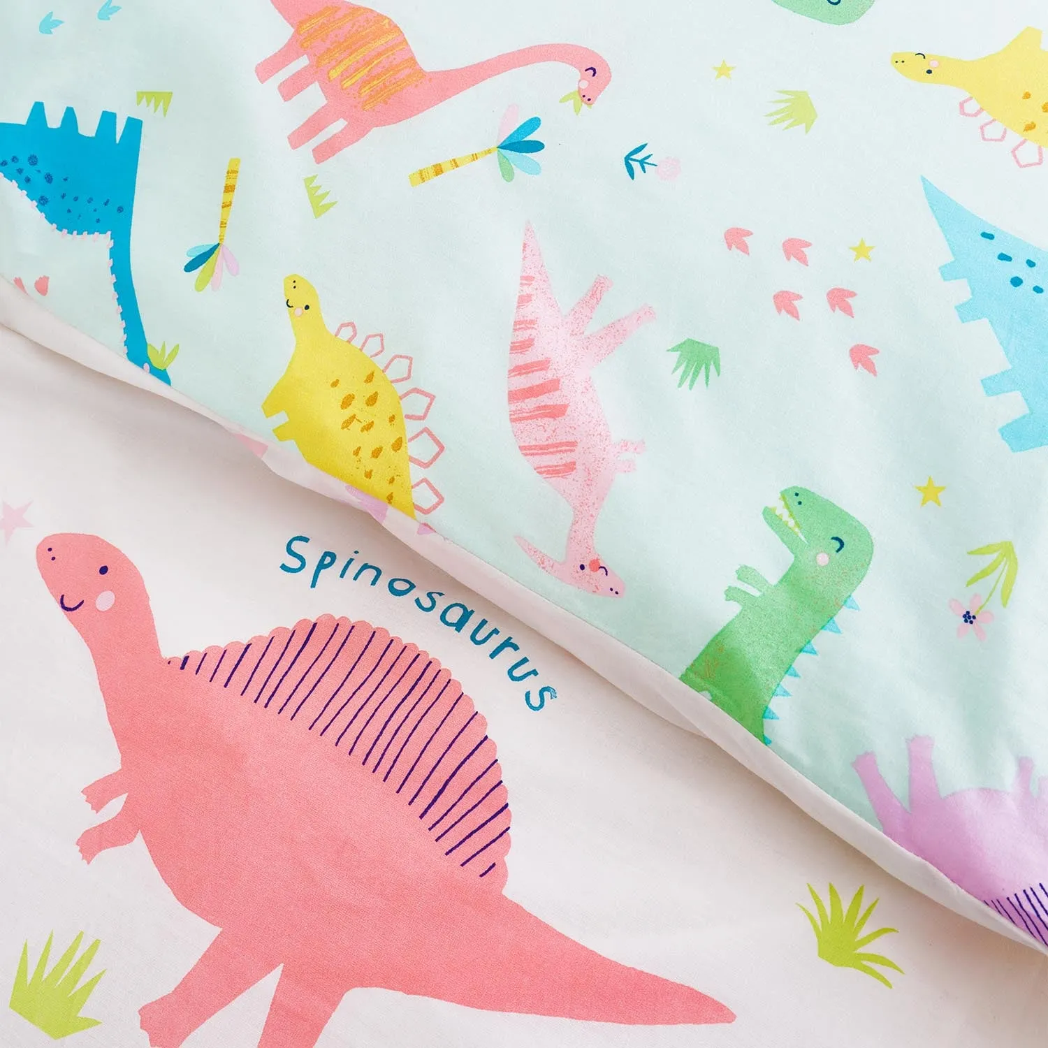 Loveable Dinosaur Duvet Cover