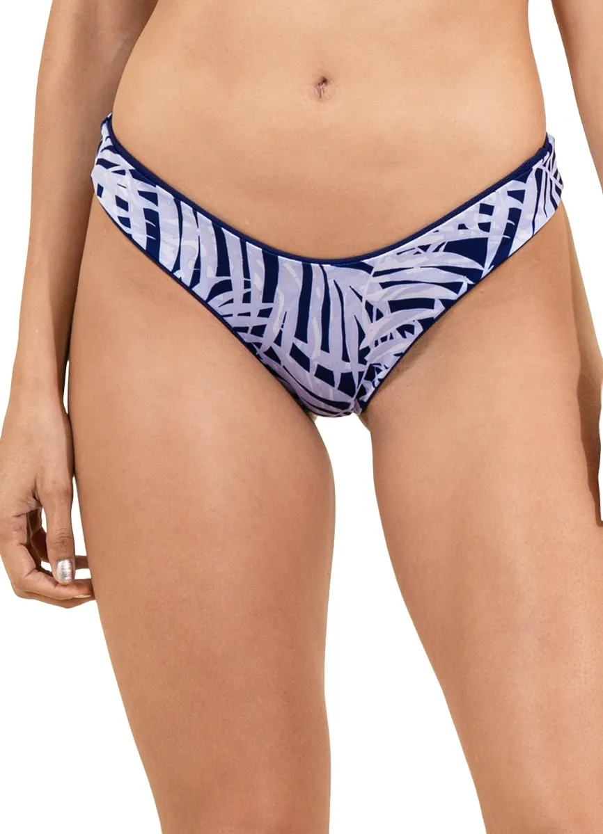 Maaji Indigo Blue Journey Double V Bikini Bottom