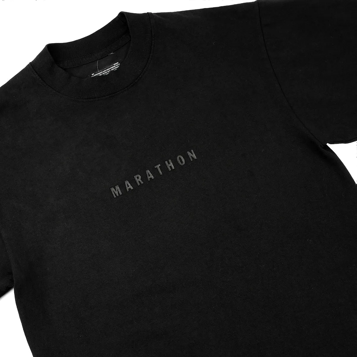 Marathon Impression T-Shirt - Black/Black