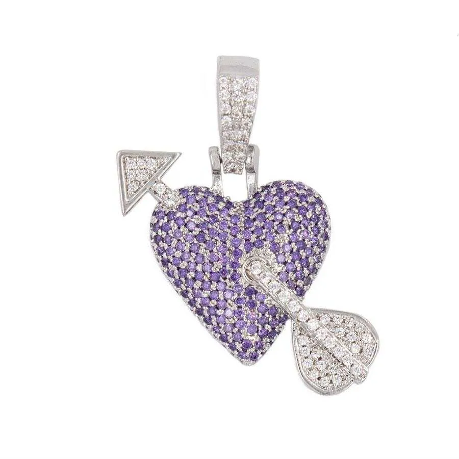 MAS Women - Purple Heart Pendant