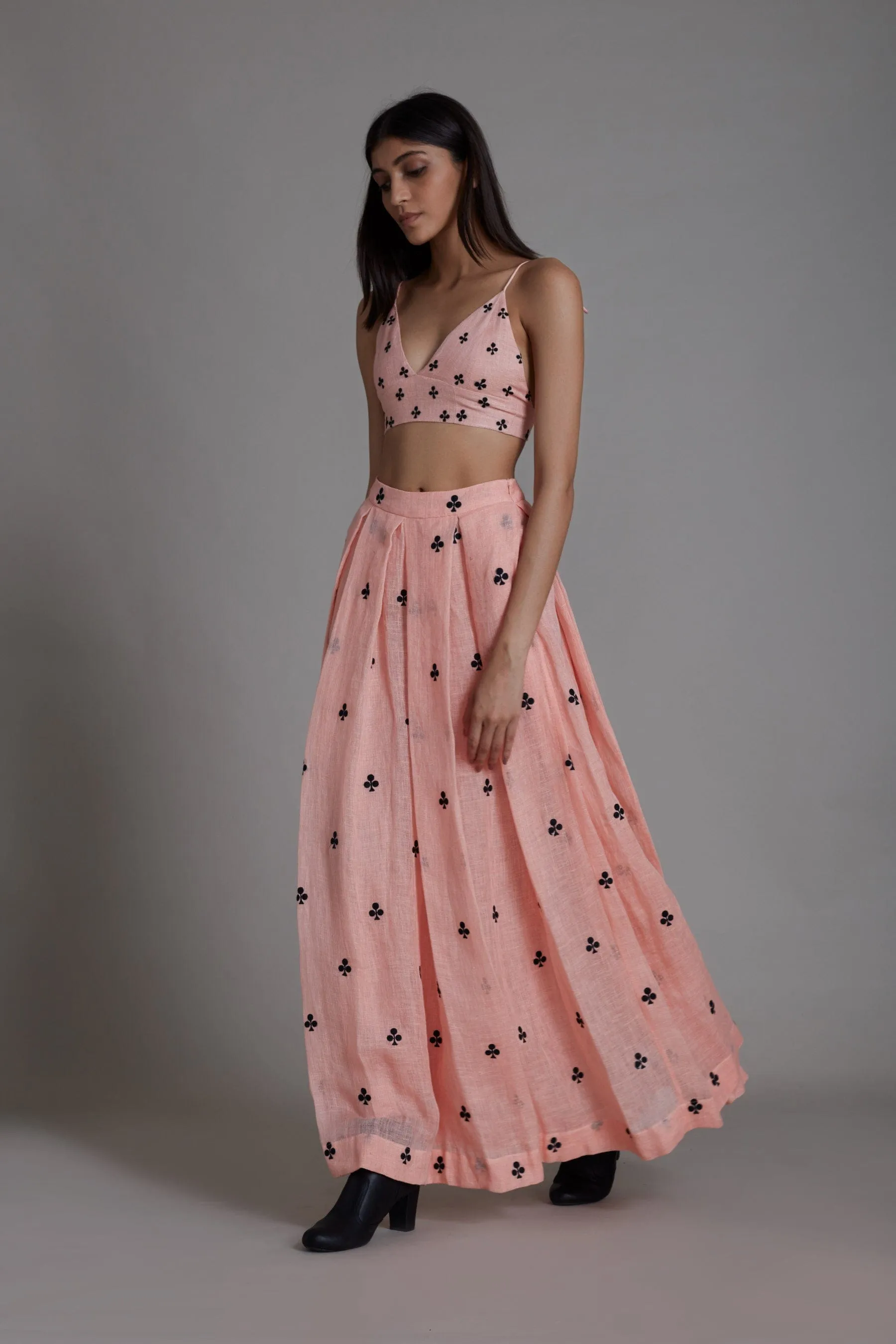 Mati Club Lehenga-Pink