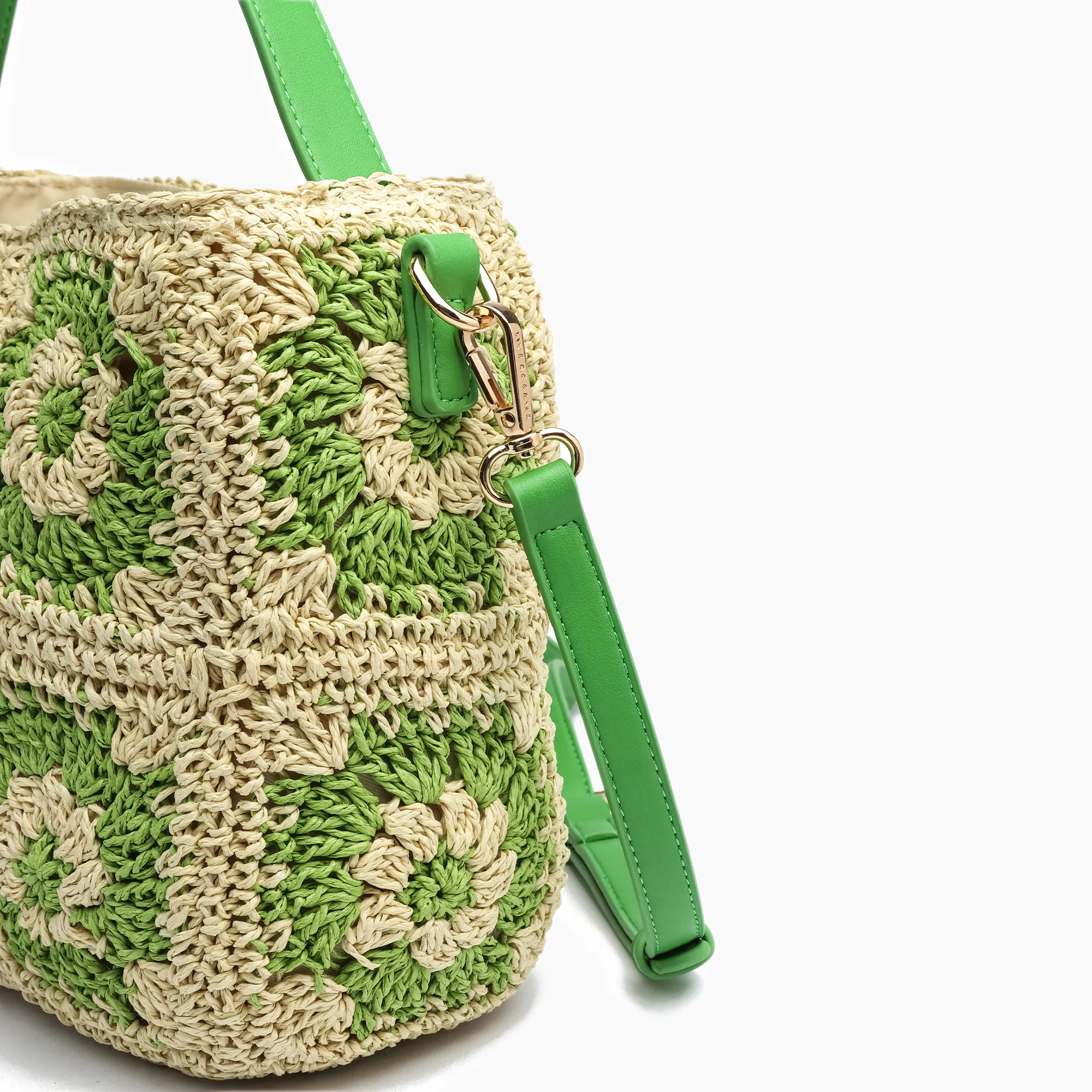 Meadow Mini Straw Tote Bag