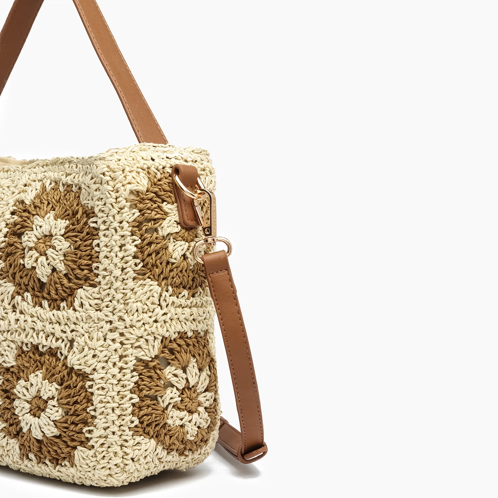 Meadow Mini Straw Tote Bag