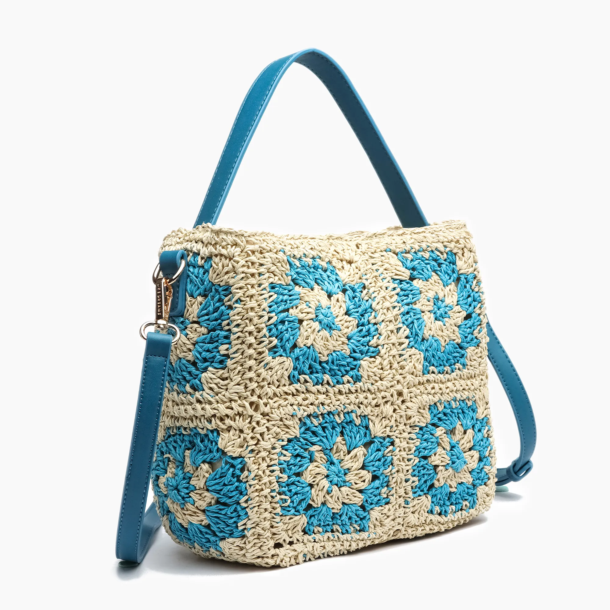 Meadow Mini Straw Tote Bag