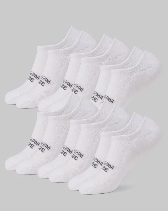 MEN'S 6-PACK COOL COMFORT NO SHOW SOCKS