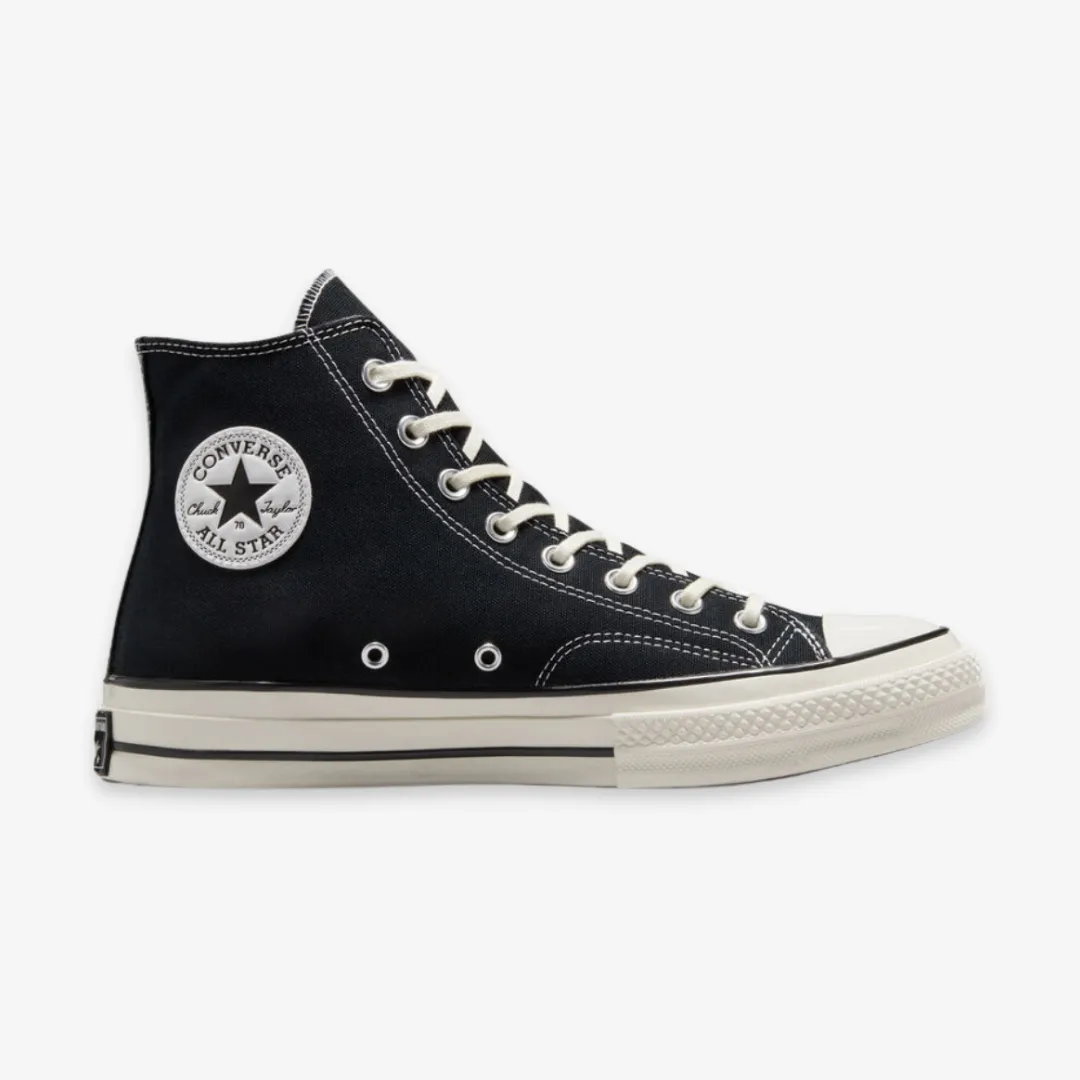 mens converse chuck 70 hi (black/egret)