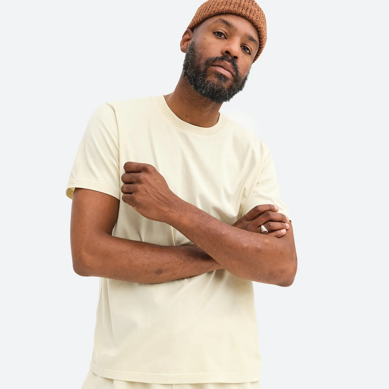 Men's Organic Cotton Crew Neck Tee