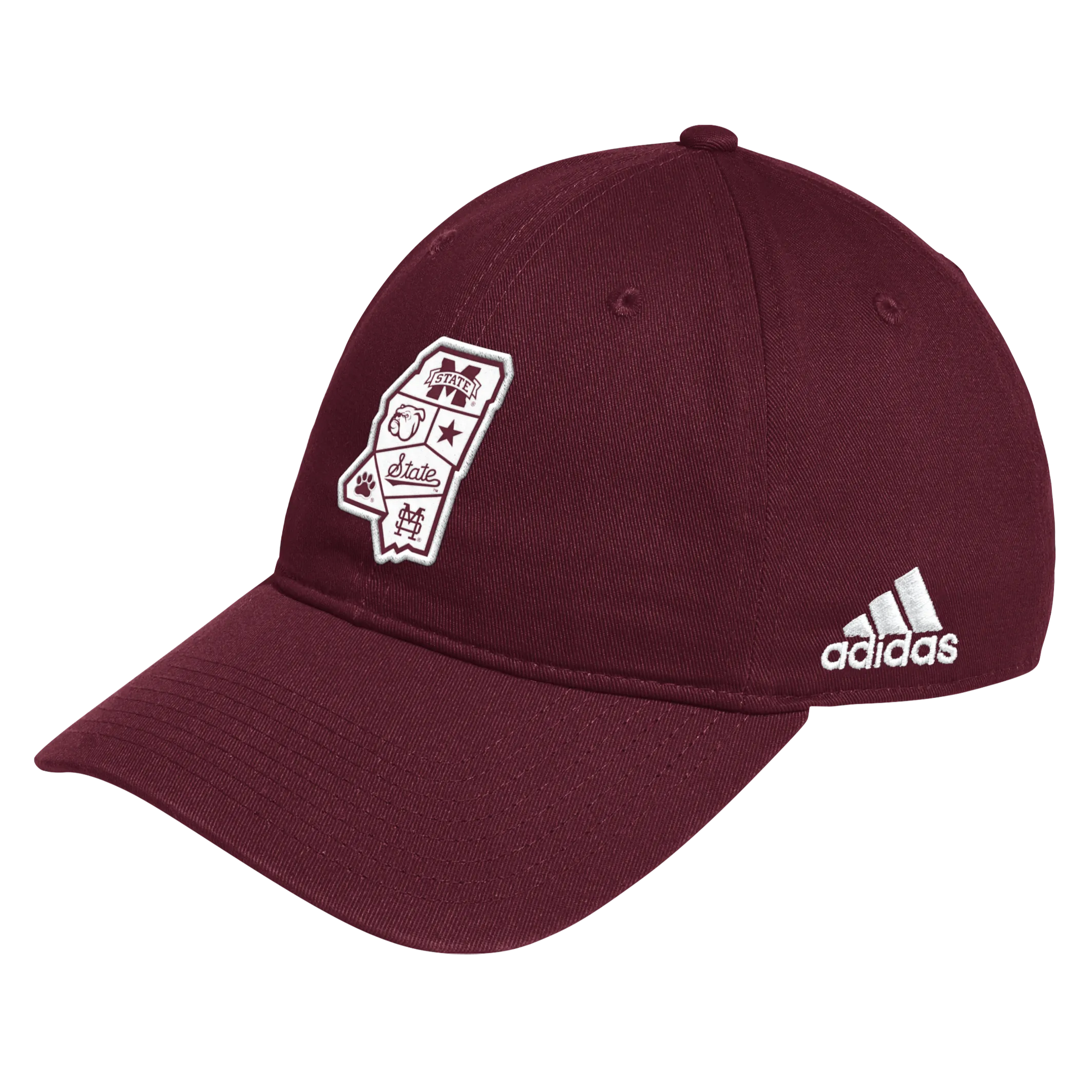 MS State Slouch Adjustable Cap