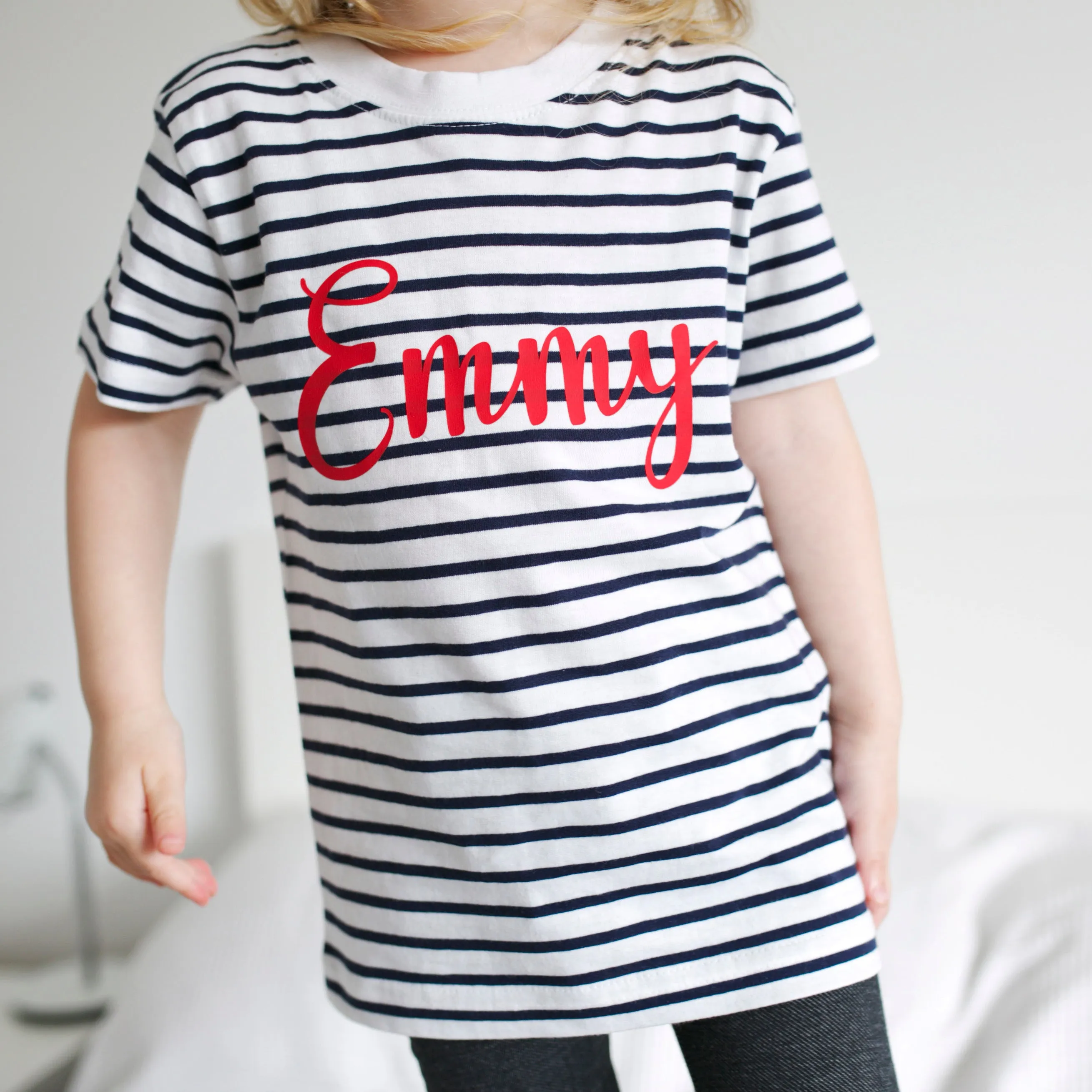 Nautical 100% cotton personalised T shirt