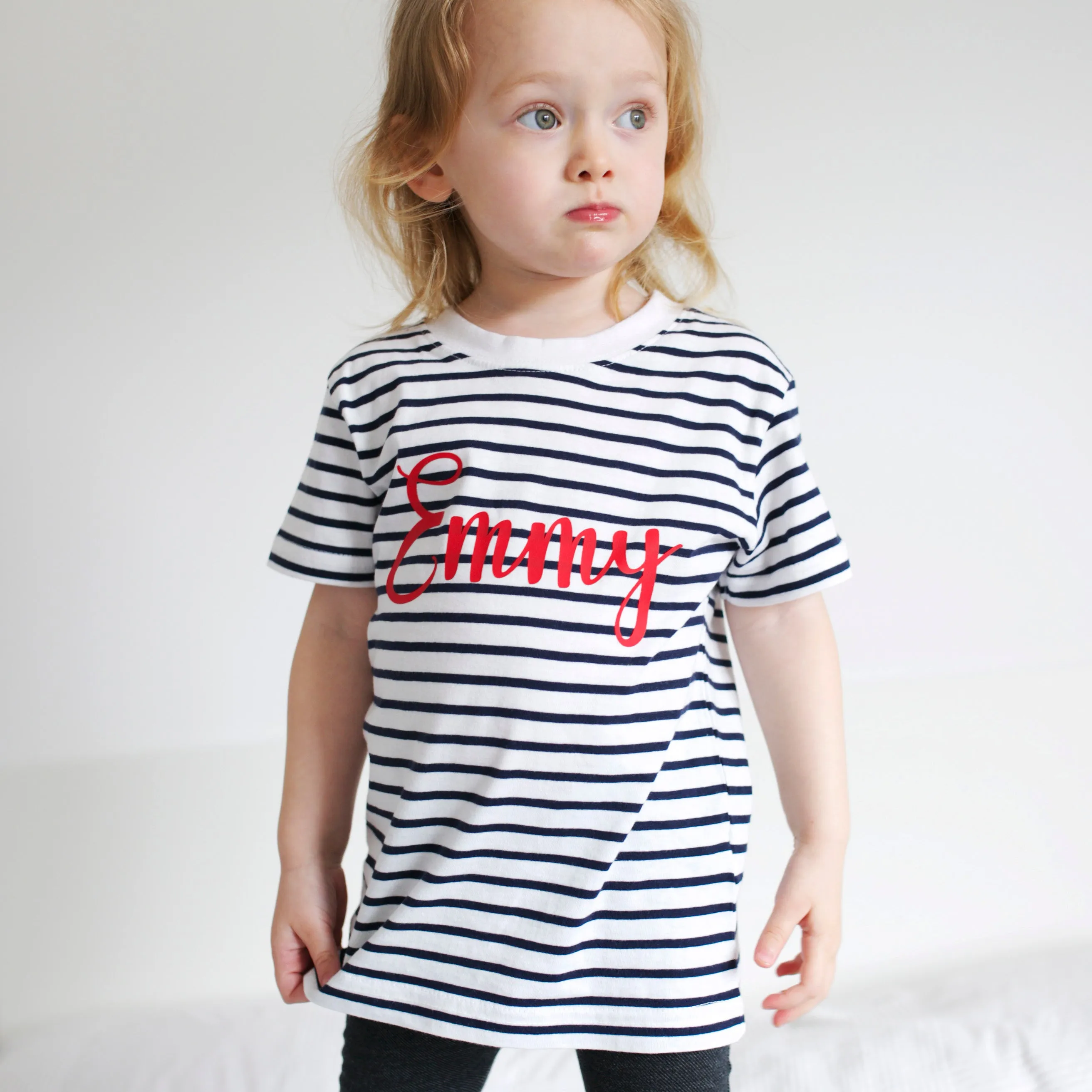 Nautical 100% cotton personalised T shirt