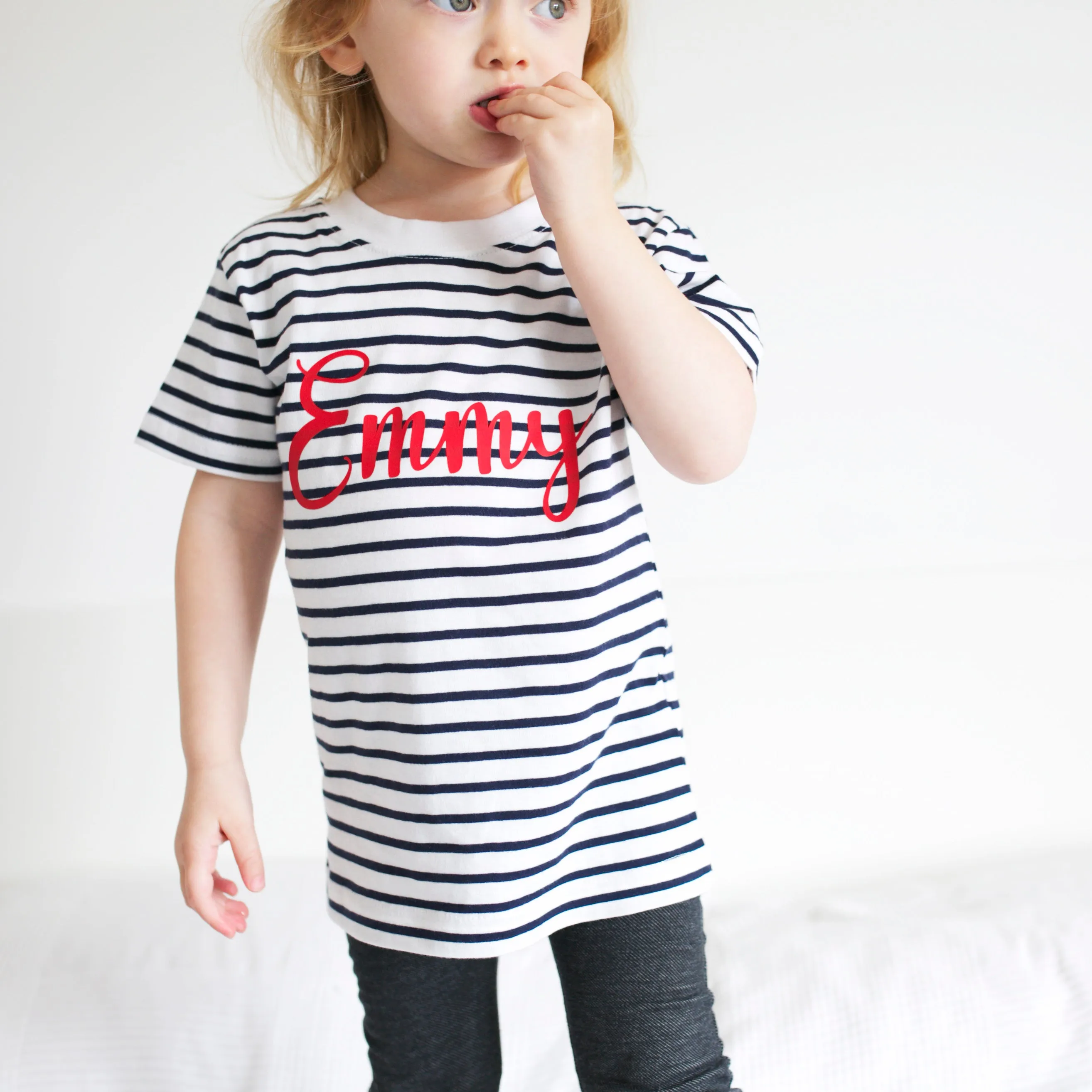 Nautical 100% cotton personalised T shirt