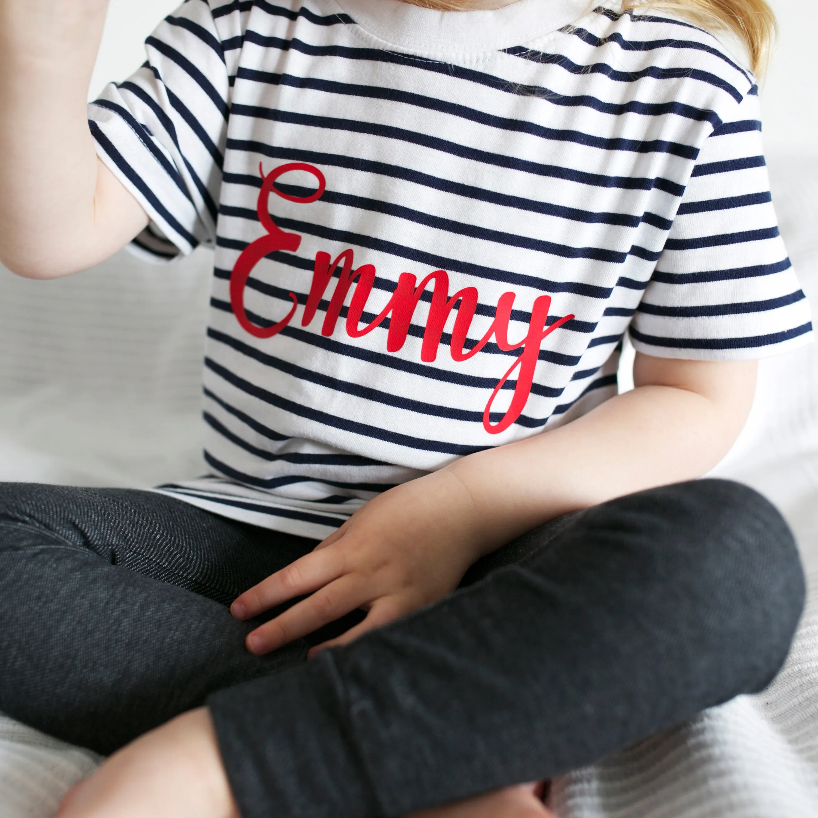 Nautical 100% cotton personalised T shirt