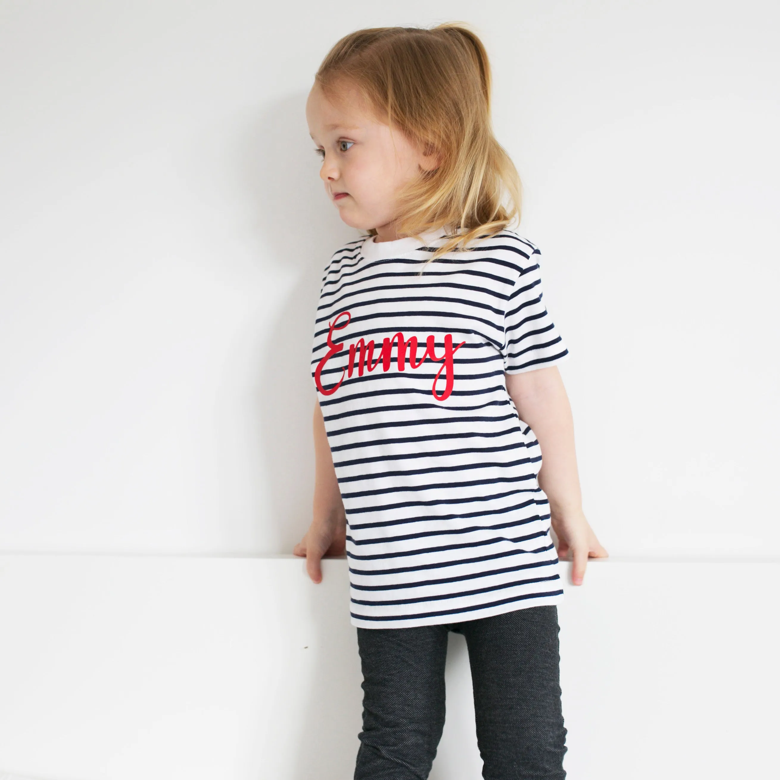 Nautical 100% cotton personalised T shirt