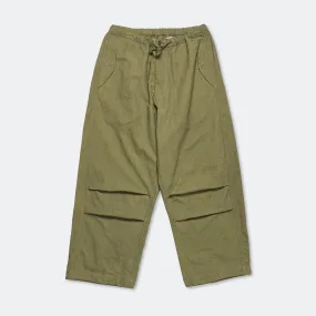 Paco Pants - Olive Slub