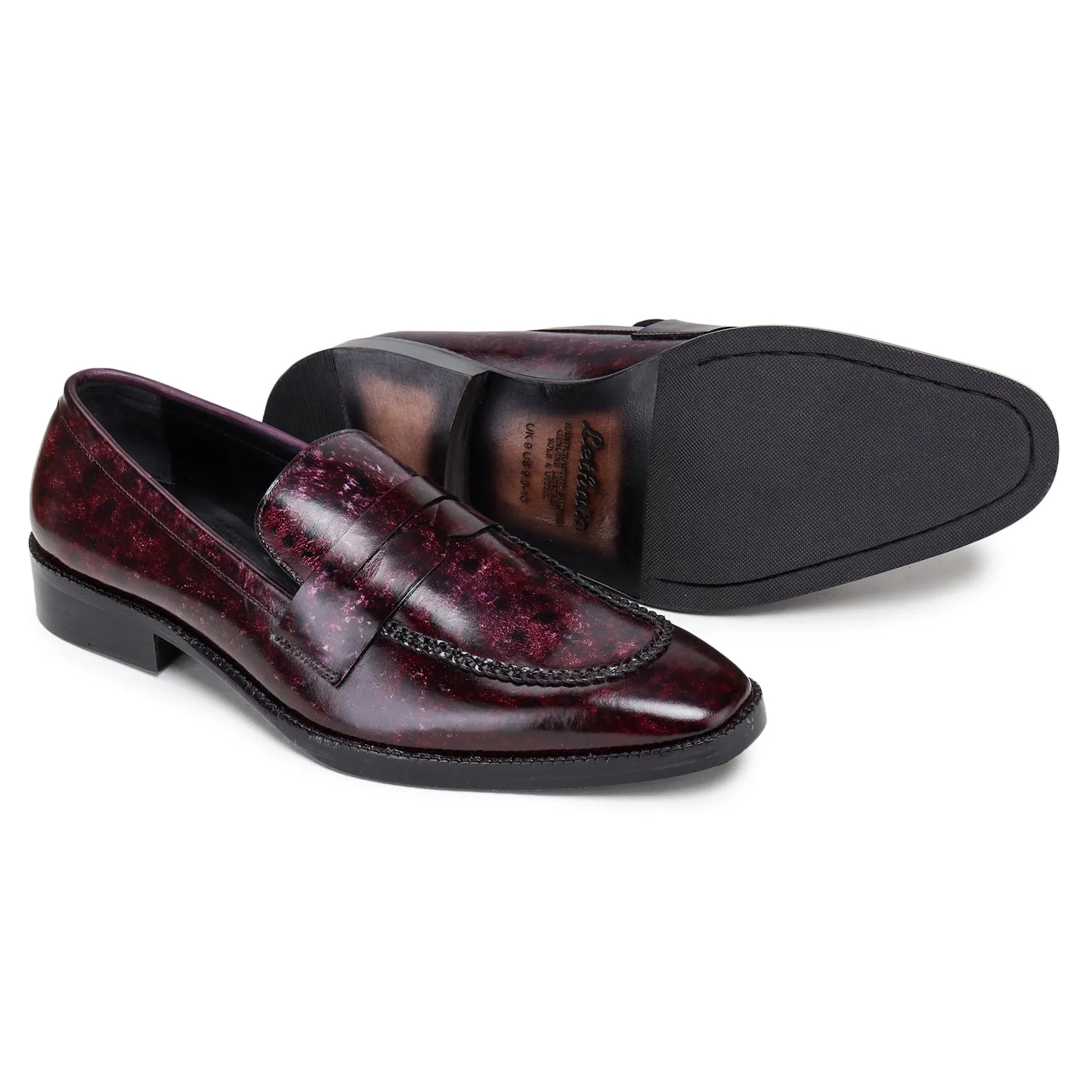 Penny Loafers - Purple