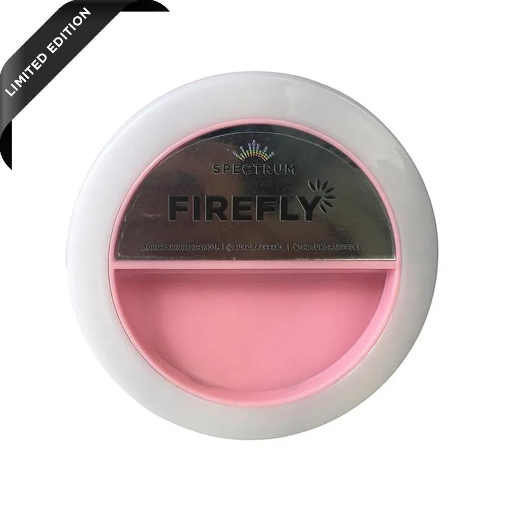 Pink Spectrum Aurora Selfie Phone Ring Light Gold-Luxe Firefly - Marie