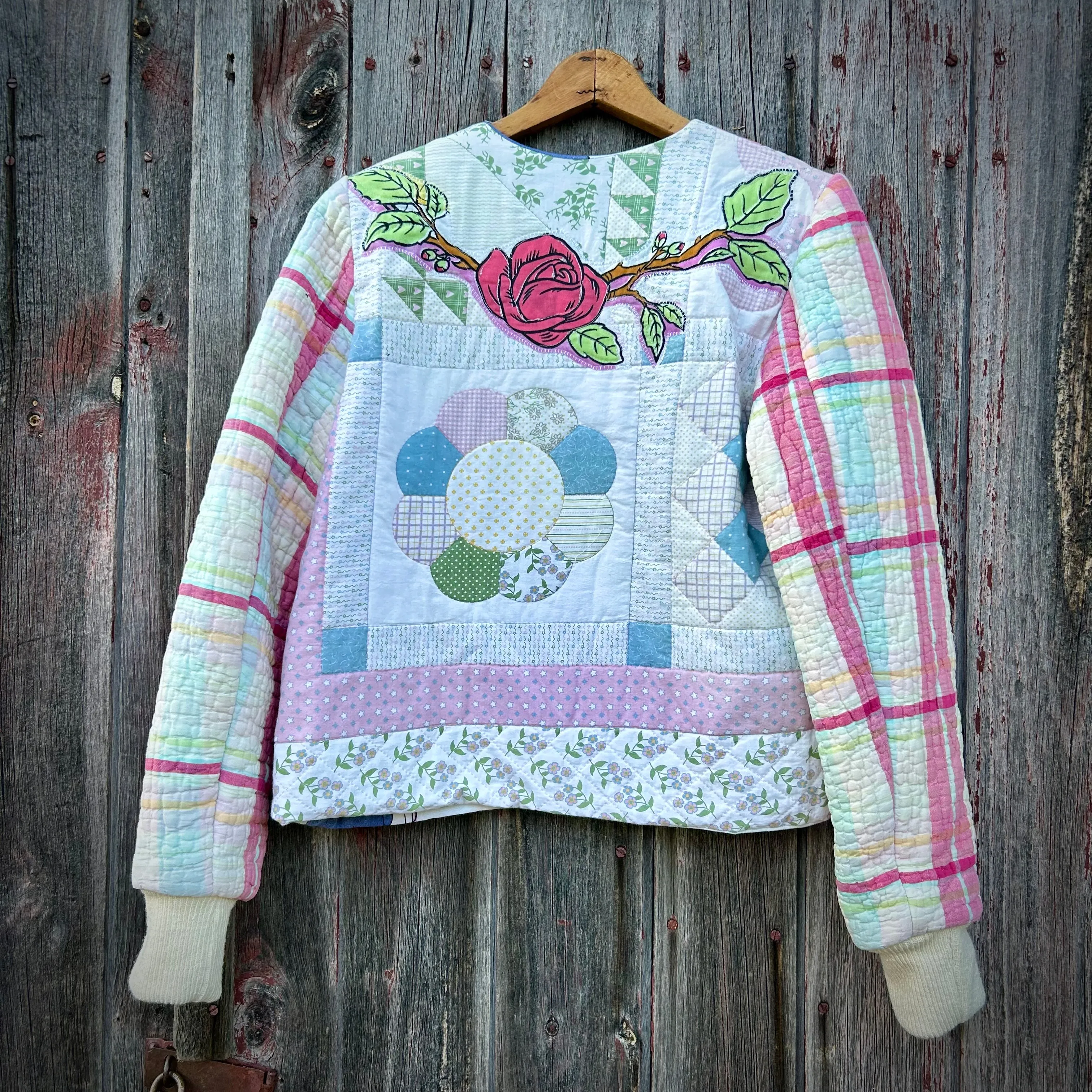 Quilted Jacket featuring Lumiere applique