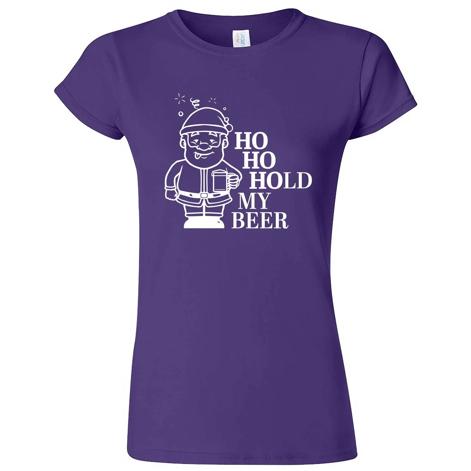 "Ho Ho Hold My Beer" women's t-shirt