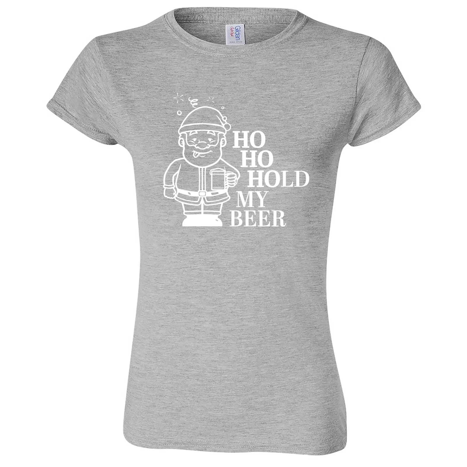 "Ho Ho Hold My Beer" women's t-shirt