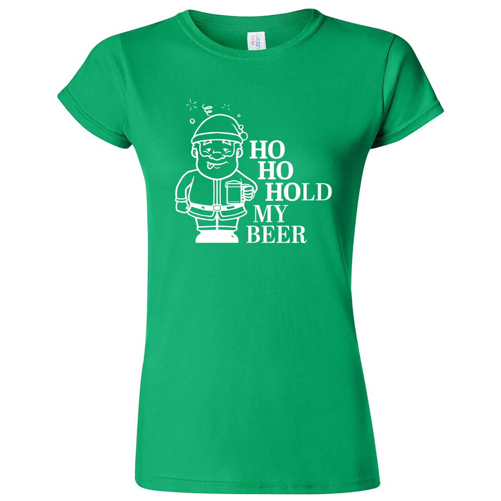 "Ho Ho Hold My Beer" women's t-shirt